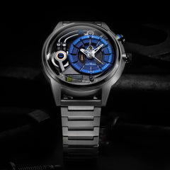 The Electricianz The Stone Z  Night Light Quartz Men's Watch - ZZ-A3C/02-MB