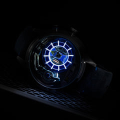 The Electricianz The Stone Z  Night Light Quartz Men's Watch - ZZ-A3C/02-MB