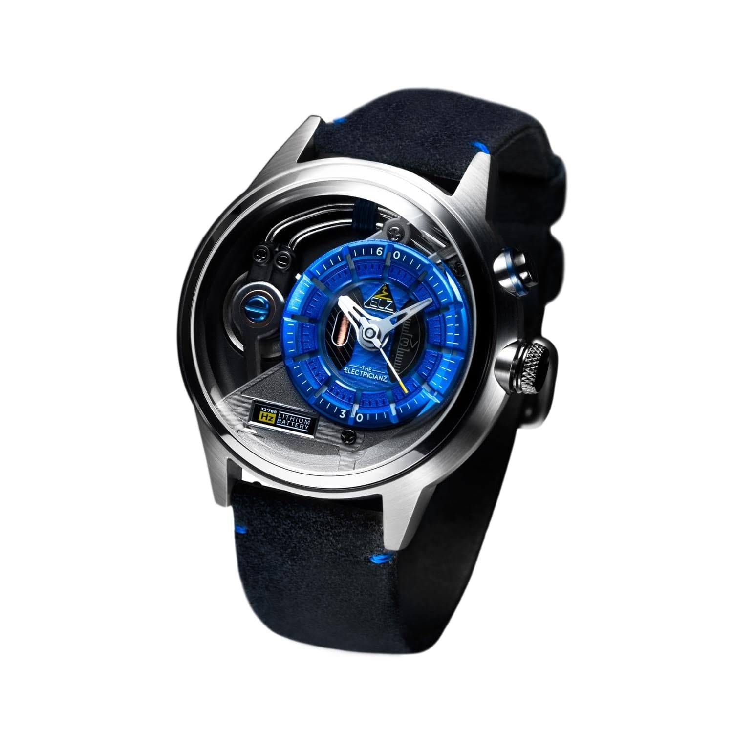 The Electricianz The Stone Z Night Light Quartz Men's Watch - ZZ-A3C/02