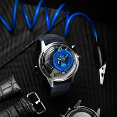 The Electricianz The Stone Z Night Light Quartz Men's Watch - ZZ-A3C/02