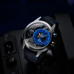 The Electricianz The Stone Z Night Light Quartz Men's Watch - ZZ-A3C/02