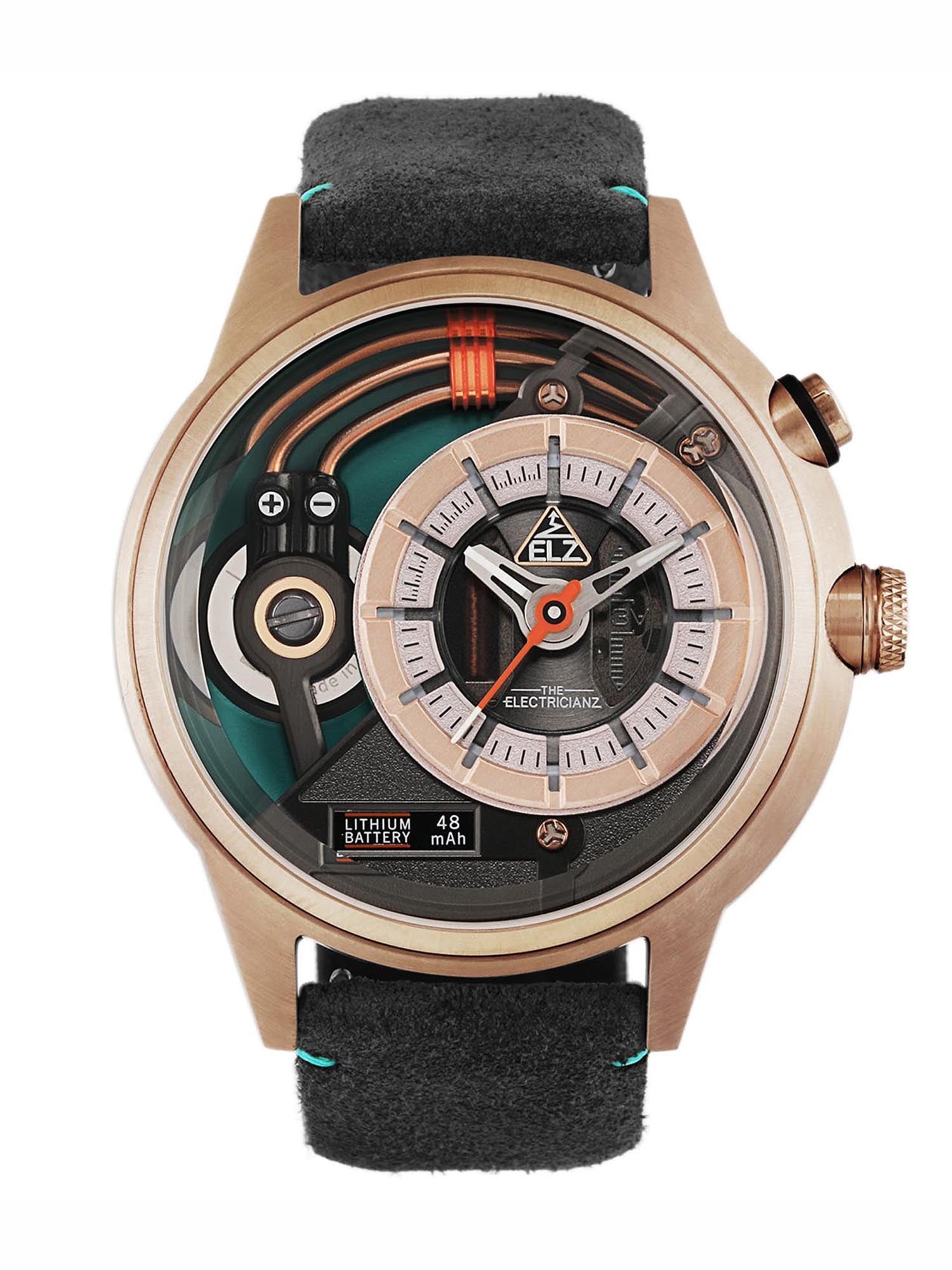 The Electricianz The Cazino Night Light Quartz Men's Watch - ZZ-A3C/04