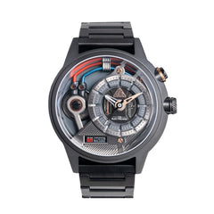 The Electricianz Dark Z Night Light Quartz Men's Watch - ZZ-A3C/05-MSD