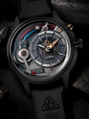 The Electricianz Dark Z Night Light Quartz Men's Watch - ZZ-A3C/05
