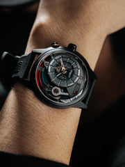 The Electricianz Dark Z Night Light Quartz Men's Watch - ZZ-A3C/05