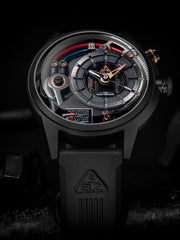The Electricianz Dark Z Night Light Quartz Men's Watch - ZZ-A3C/05