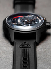 The Electricianz Dark Z Night Light Quartz Men's Watch - ZZ-A3C/05