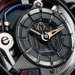 The Electricianz Dark Z Night Light Quartz Men's Watch - ZZ-A3C/05-CLD