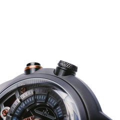 The Electricianz Dark Z Night Light Quartz Men's Watch - ZZ-A3C/05-MSD