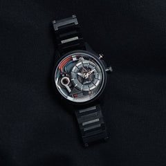 The Electricianz Dark Z Night Light Quartz Men's Watch - ZZ-A3C/05-MSD