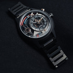 The Electricianz Dark Z Night Light Quartz Men's Watch - ZZ-A3C/05-MSD