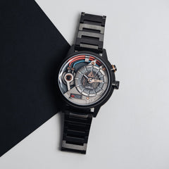 The Electricianz Dark Z Night Light Quartz Men's Watch - ZZ-A3C/05-MSD