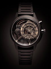 The Electricianz The Brown Z Night Light Quartz Men's Watch - ZZ-A4C/01