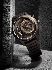 The Electricianz The Brown Z Night Light Quartz Men's Watch - ZZ-A4C/01