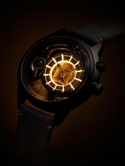 The Electricianz The Brown Z Night Light Quartz Men's Watch - ZZ-A4C/02