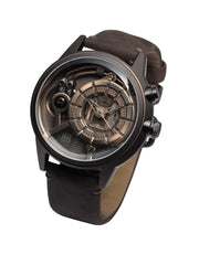 The Electricianz The Brown Z Night Light Quartz Men's Watch - ZZ-A4C/02