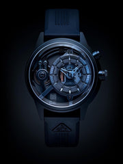 The Electricianz The Blue Z Night Light Quartz Men's Watch - ZZ-A4C/04