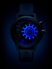 The Electricianz The Blue Z Night Light Quartz Men's Watch - ZZ-A4C/04