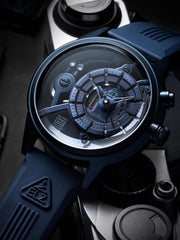 The Electricianz The Blue Z Night Light Quartz Men's Watch - ZZ-A4C/04