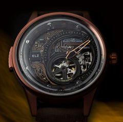 The Electricianz The Hybrid E-Bronze Night Light Automatic Men's Watch - ZZ-B1C/05-CLC