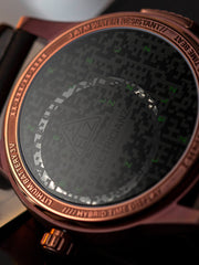 The Electricianz The Hybrid E-Bronze Night Light Automatic Men's Watch - ZZ-B1C/05-CLC