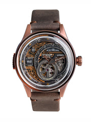 The Electricianz The Hybrid E-Bronze Night Light Automatic Men's Watch - ZZ-B1C/05-CLC