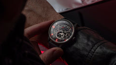 The Electricianz The Hybrid E-Gun Night Light Automatic Men's Watch - ZZ-B1C/07-CLB