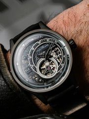 The Electricianz The Hybrid E-Gun Night Light Automatic Men's Watch - ZZ-B1C/07-CLB