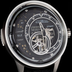 The Electricianz The Hybrid E-Code Night Light Automatic Men's Watch - ZZ-B1C/01-CNG