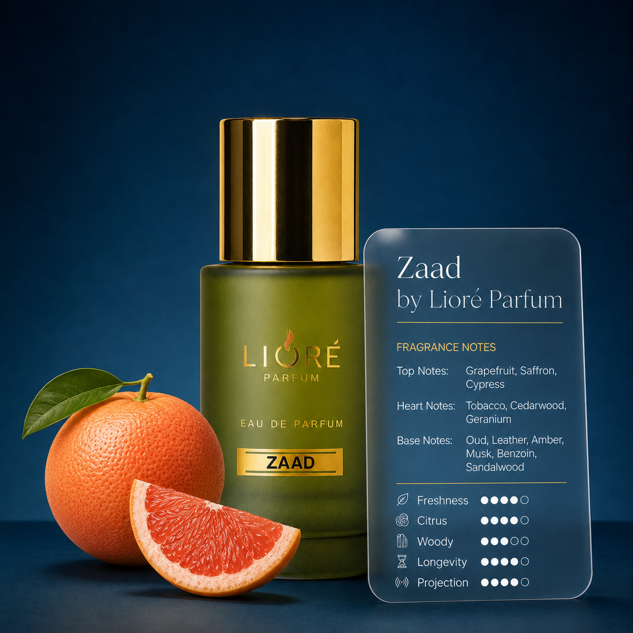 LIORE PARFUM ZAAD Long Lasting Eau De Parfum|60 ml