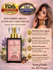 Shriex Ariana Unisex Luxury Long-Lasting Perfume Inspired By ĆŘĬŠŤĬANǑ ŘǑNAĹDǑ ĆŘ 7