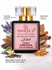 Shriex Ariana Unisex Luxury Long-Lasting Perfume Inspired By ĆŘĬŠŤĬANǑ ŘǑNAĹDǑ ĆŘ 7