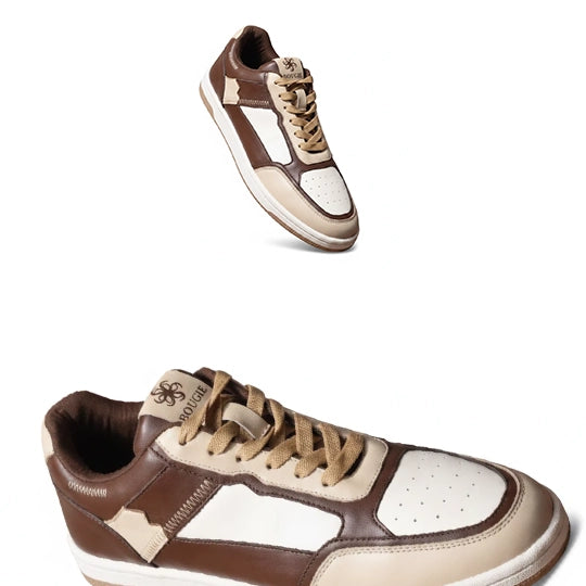 Bougie Originals  KRYO Premium Sneakers for Men - Mocha Cream