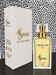 Shriex CHOKO SIN Eau De Parfum Unisex Fragrance  – Inspired By AŘMǞF KŨŃǞFǞ CHOCOLATE - 50 ml