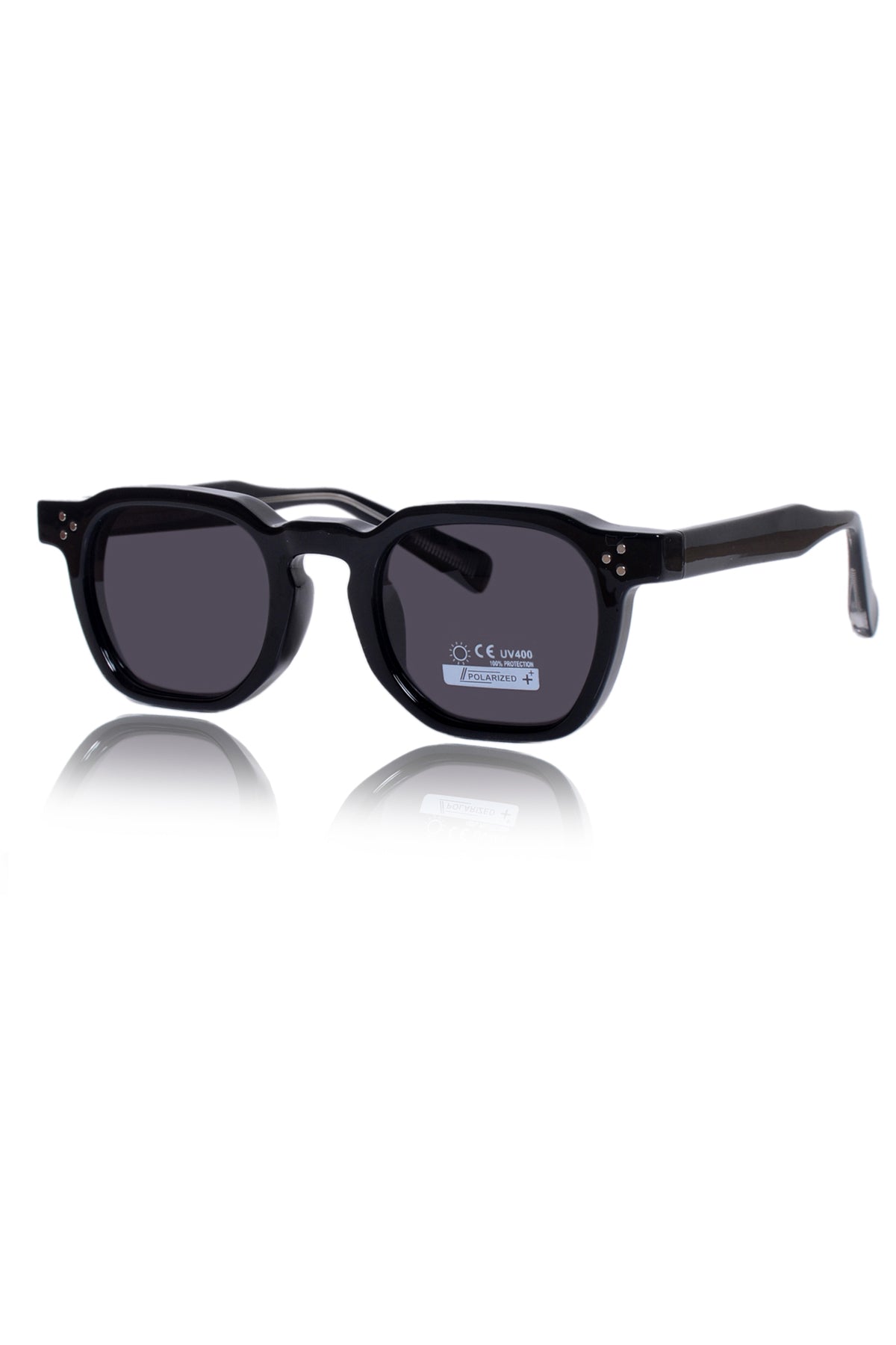 Jodykoes Legacy Hexagonal Sunglasses – UV400 Polarized - JK-SG-66502-BLACK