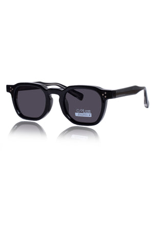 Jodykoes Legacy Hexagonal Sunglasses – UV400 Polarized - JK-SG-66502-BLACK