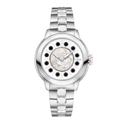 FENDI TIMEPIECES Ishine Analog MOP Round Dial Women's Watch- F121024500T01
