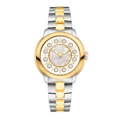 FENDI TIMEPIECES Ishine Analog MOP Round Dial Women's Watch- F121134500T01