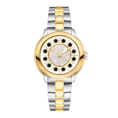 FENDI TIMEPIECES Ishine Analog MOP Round Dial Women's Watch- F121134500T01