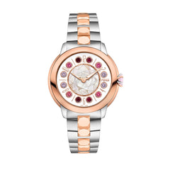 FENDI TIMEPIECES Ishine Analog MOP Round Dial Women's Watch- F121224500T01
