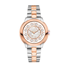 FENDI TIMEPIECES Ishine Analog MOP Round Dial Women's Watch- F121224500T01
