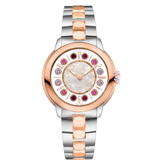 FENDI TIMEPIECES Ishine Analog MOP Round Dial Women's Watch- F121234500T01
