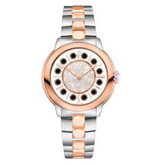FENDI TIMEPIECES Ishine Analog MOP Round Dial Women's Watch- F121234500T01