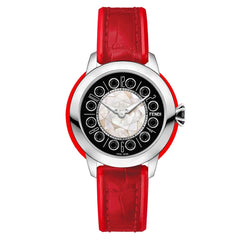FENDI TIMEPIECES Ishine Analog MOP Round Dial Women's Watch- F136021573T01