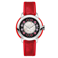 FENDI TIMEPIECES Ishine Analog MOP Round Dial Women's Watch- F136021573T01