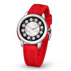FENDI TIMEPIECES Ishine Analog MOP Round Dial Women's Watch- F136021573T01