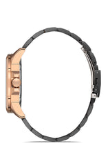 Ferro Montepulciano Analog Black Round Dial Men's Watch - F11208A-R