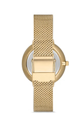 Ferro Analog Silver Round Dial Women's Watch - F21087C-B