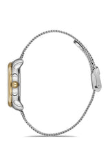 Ferro Analog Silver Round Dial Women's Watch - F21152C-D