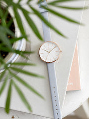 Obaku Viol-Dove Analog Silver Round Dial Women's Watch - V211LXVIRL